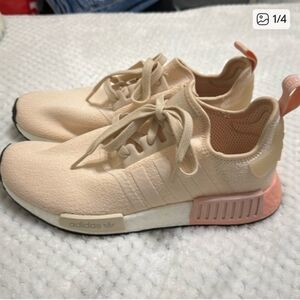 Adidas Women's NMD R1 Peach Sneakers